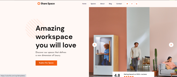 ShareSpace website