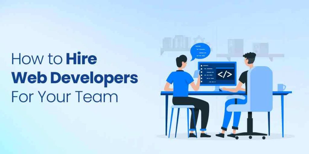 how to hire web developers