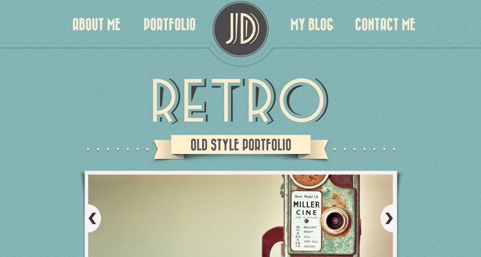 Retro web design