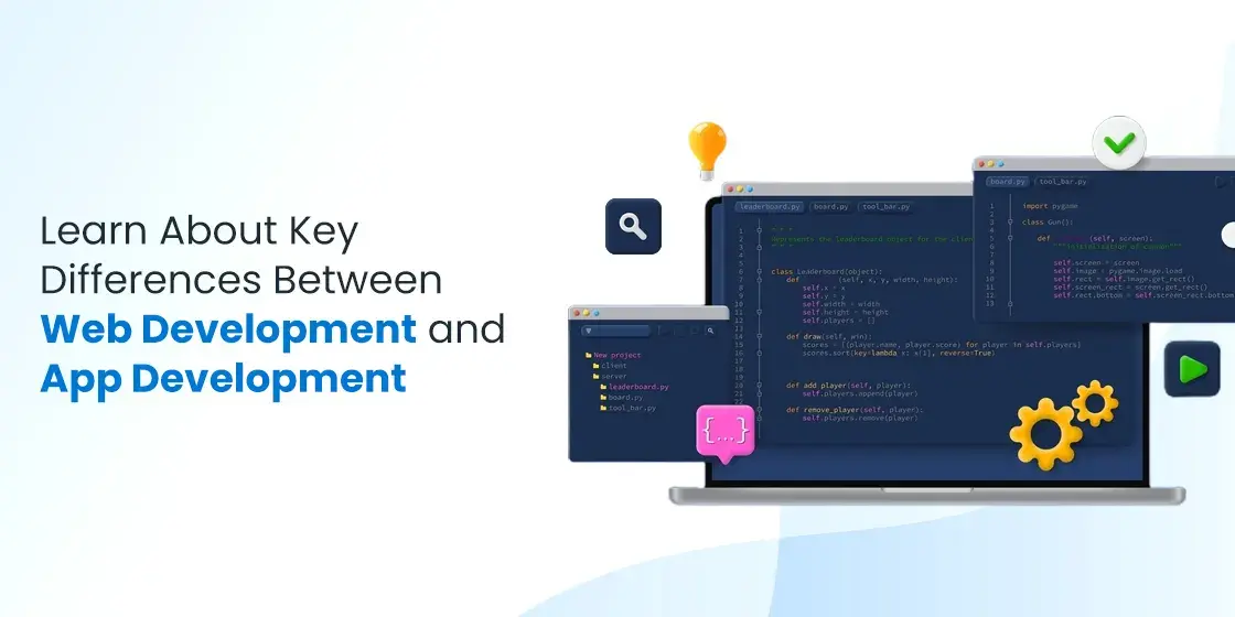 web development vs app development