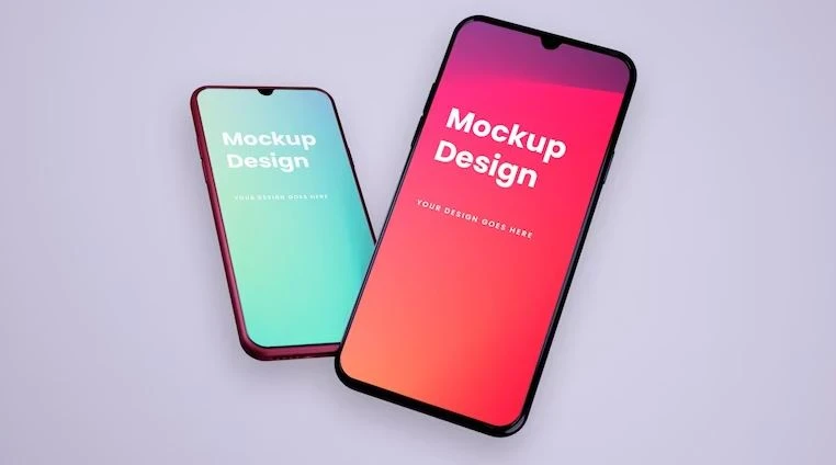 App mockup design