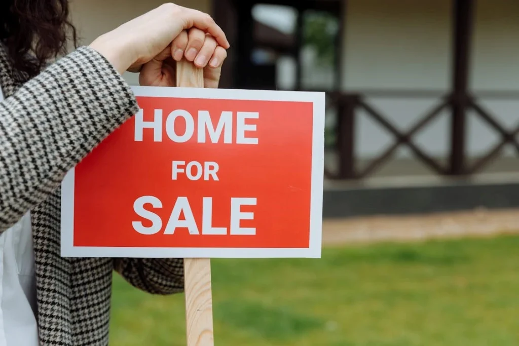 Home for sale sign