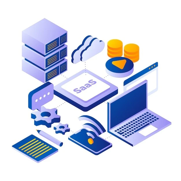 SaaS model illustration