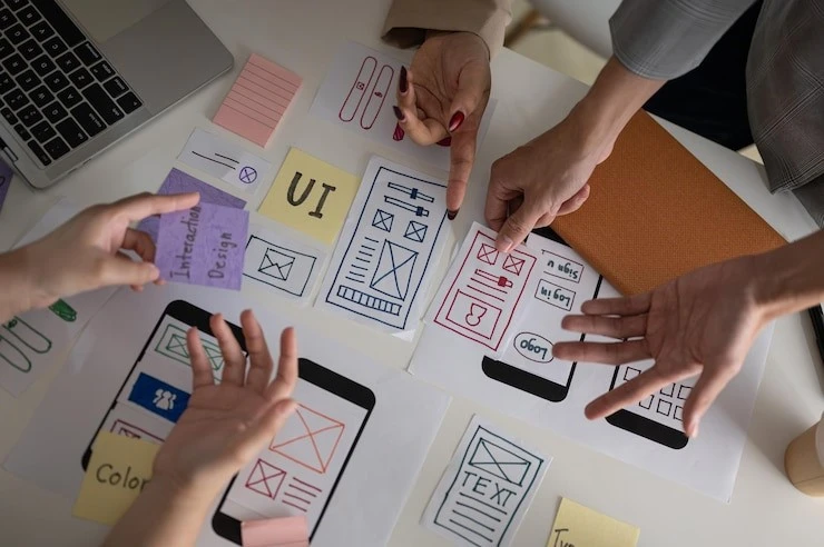 App UI storyboarding