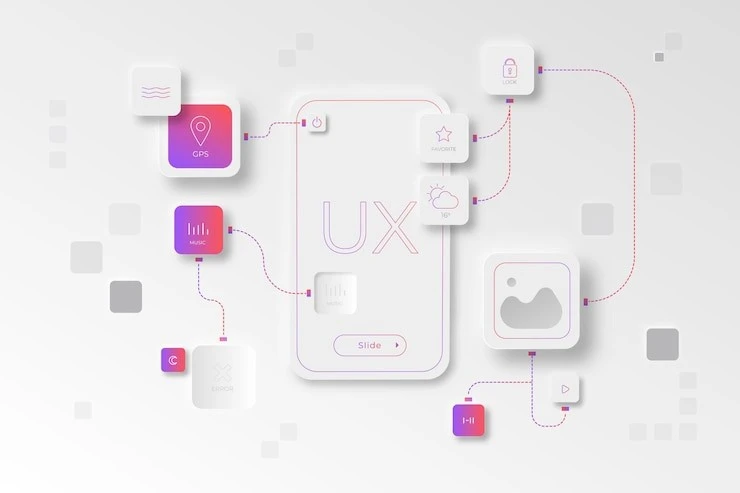 UX design illustration